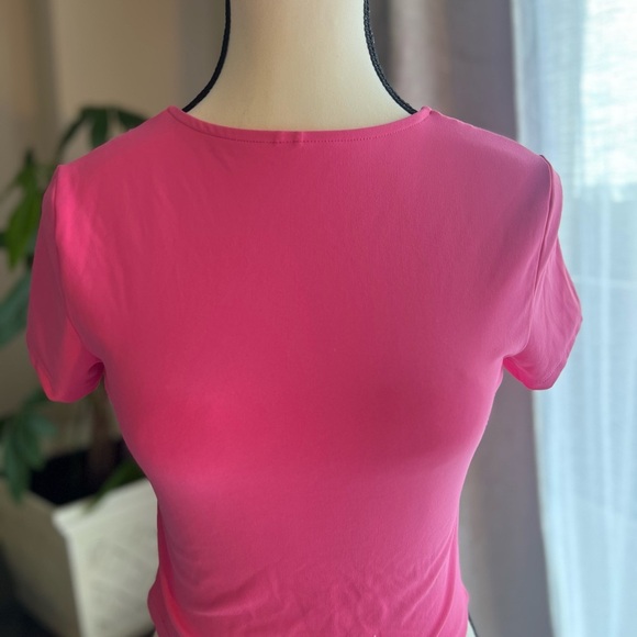 Garage Tops - 💞Garage Pink Fitted Short Sleeve T-Shirt💖